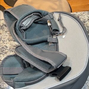 Gray Mesh Daypack Backpack - Gray